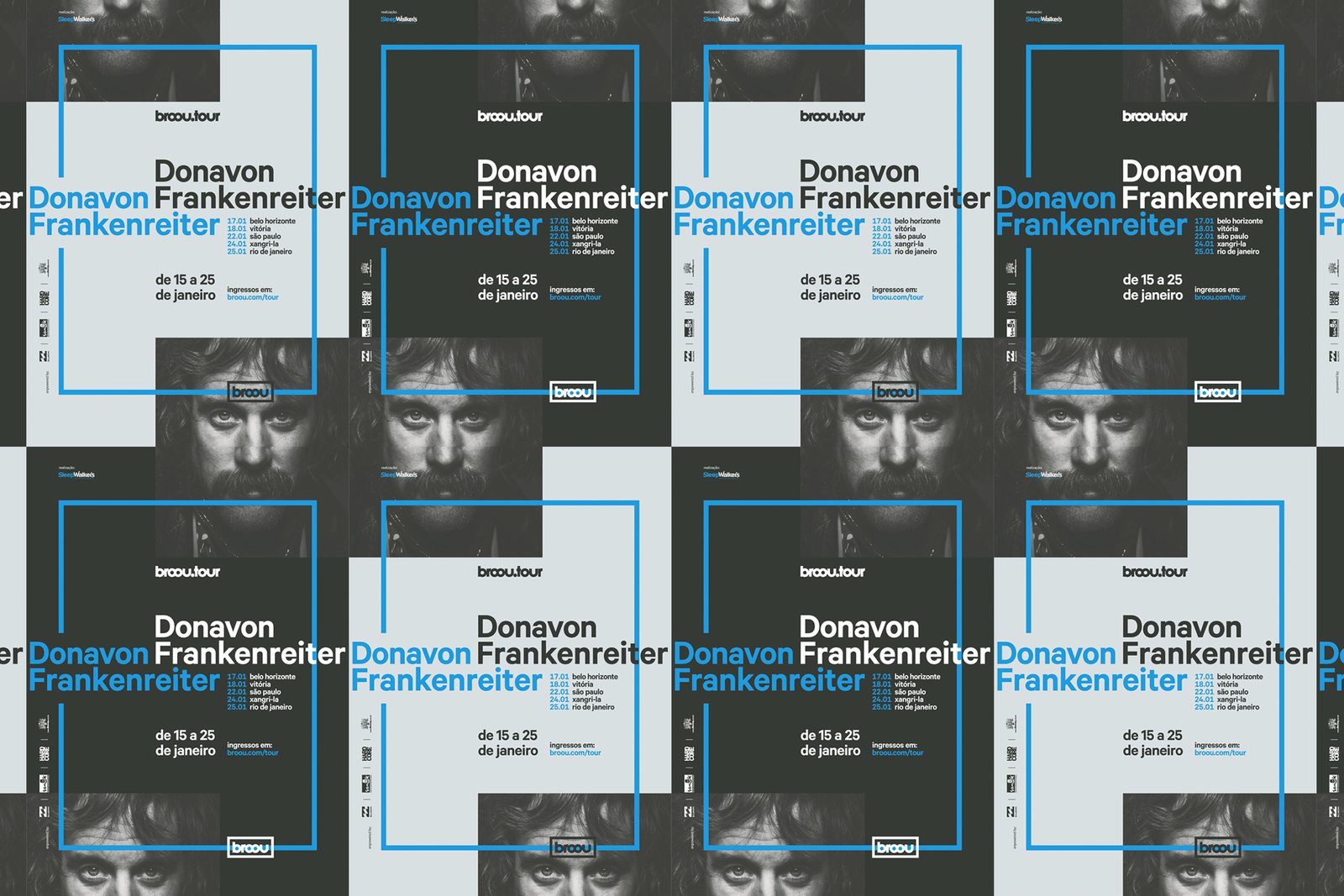 Broou.tour posters. Donavon Frankenreiter.